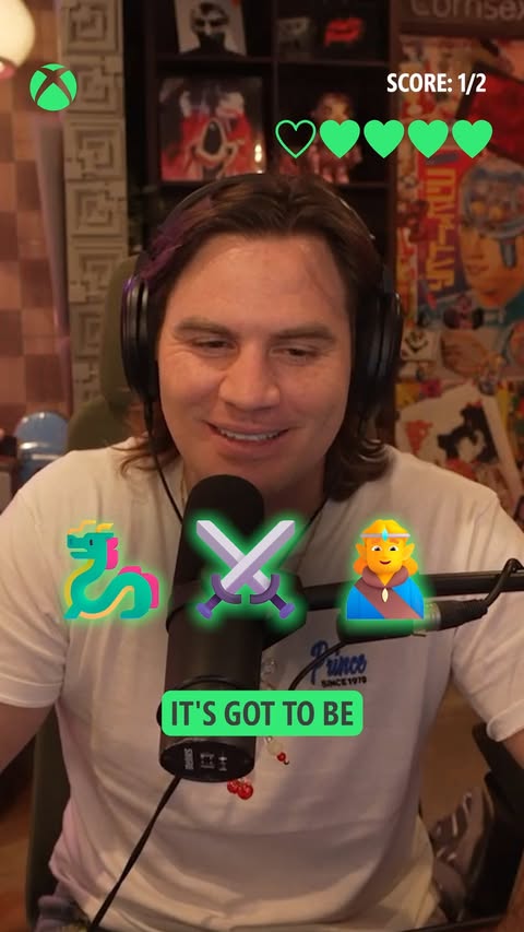 Instagram post by @dexerto for Xbox. Caption reads: [...] from nothing but emojis | Sponsored by @Xbox....