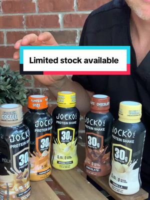 TikTok post by @gadamslc7 for JOCKO FUEL. Caption reads: @JOCKO FUEL #men #protein #guys #athlete #gym.