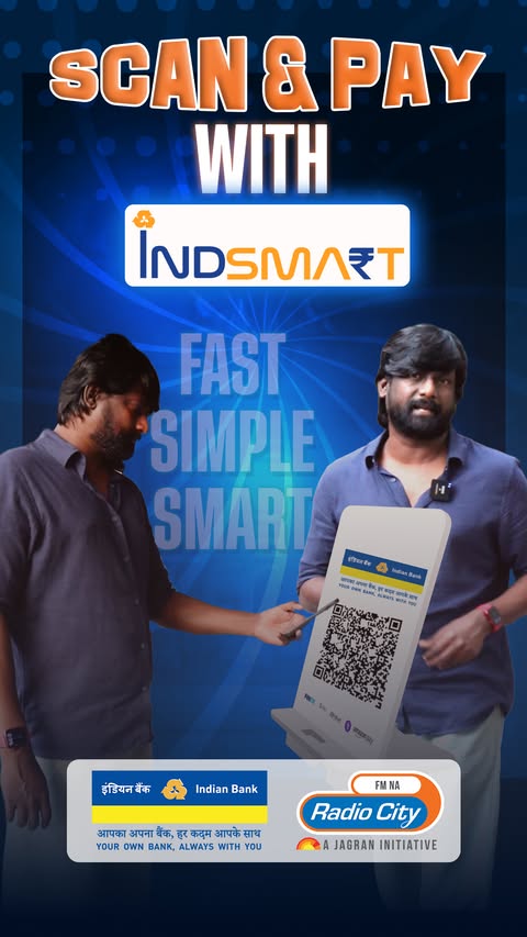 Instagram post by @munna_radiocity for Radio City. Caption reads: [...] #indsmart #smartbanking #radiocityindia....
