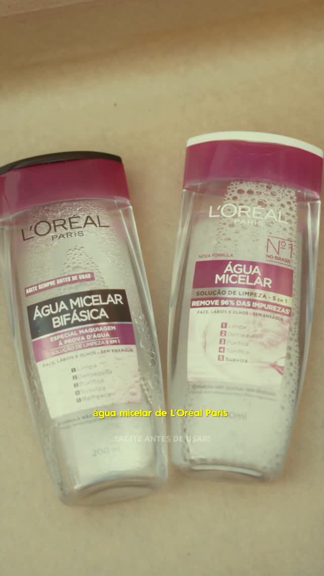 Instagram post by @maperchon for L'Oréal Paris. Caption reads: Me deixaram na estrada com a make borrada e o....