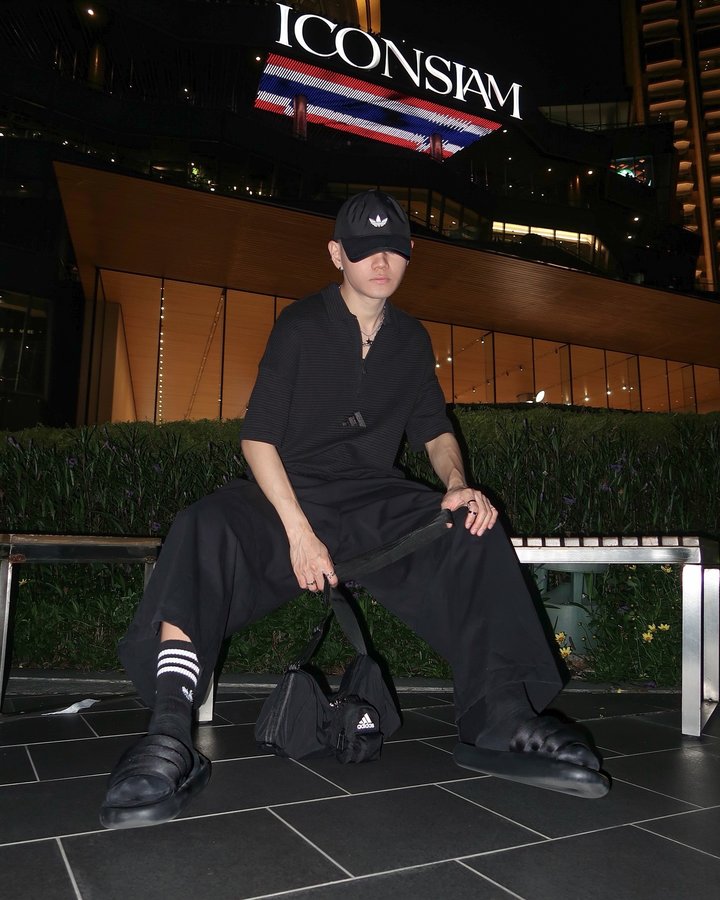 Instagram post by @freddypreddy for Zalora. Caption reads: Sawasdee krub again Bangkok! 🇹🇭 Time to checkout....