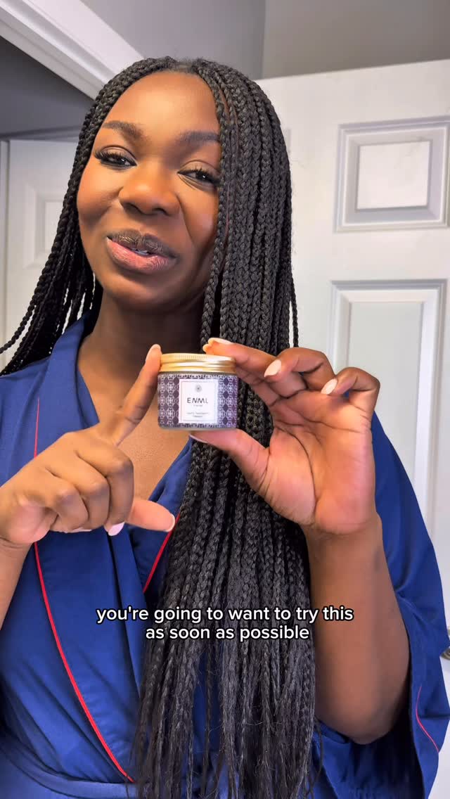 Instagram post by @vivian_obodo for ENML Toothpaste Tabs. Caption reads: Clean ingredients and a dazzling smile all in 1....