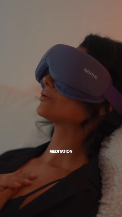 Instagram post by @nazaninmandi for RENPHO. Caption reads: [...] and transition into rest. My @renpho x....