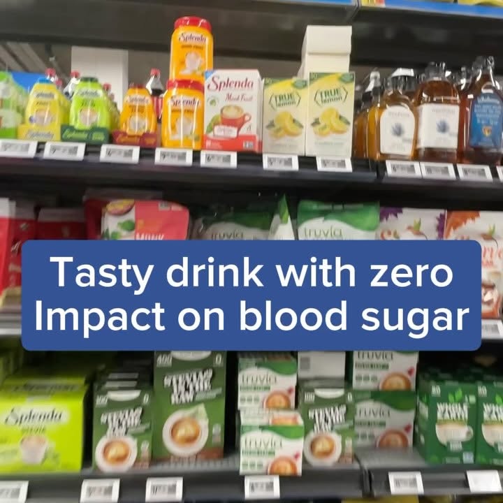 Instagram post by @type2diabetesrevolution for True Lemon. Caption reads: Trying to drink more water but hate how boring it....