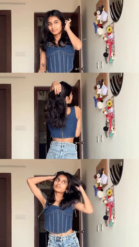 Instagram post by @rrrrramya_5 for BBlunt. Caption reads: If you struggle with frizz like I do, this is your....