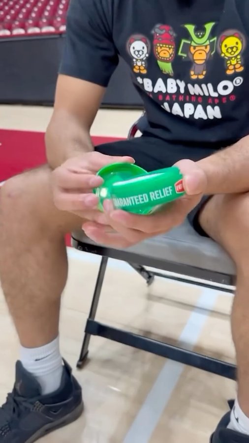 Instagram post by @marksears for O’Keeffe’s Company. Caption reads: Keeping my hands moisturized is a must when....