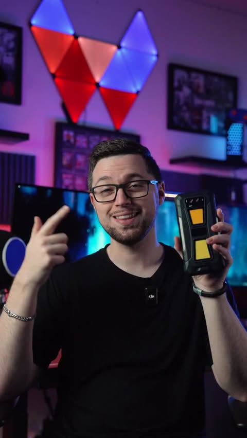 Instagram post by @deanwethers for OUKITEL. Caption reads: The @oukitel_official WP58 Pro is built for power,....