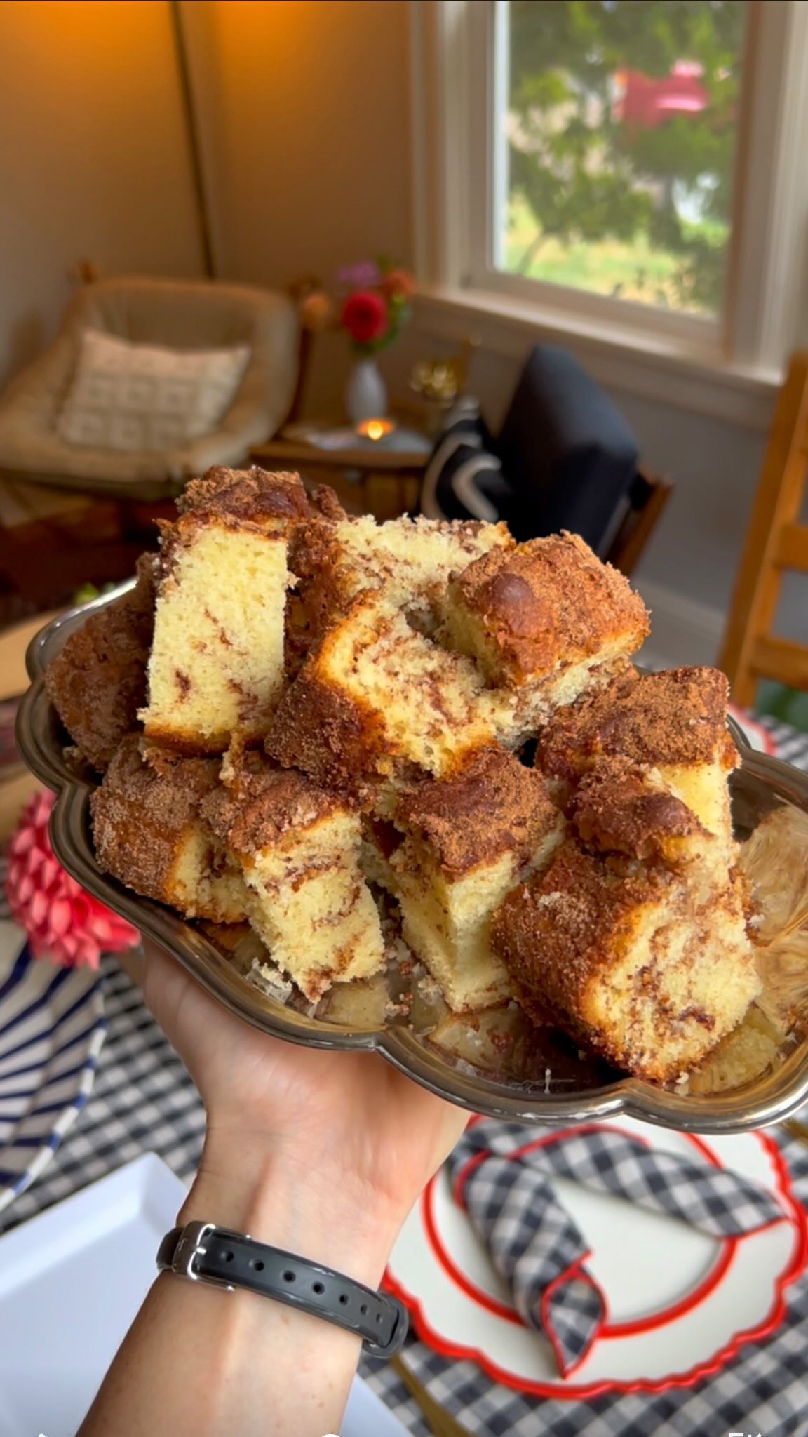 Instagram post by @cookingwithrel for Bob's Red Mill. Caption reads: #ad This is your sign to host BIG BREAKFAST!....