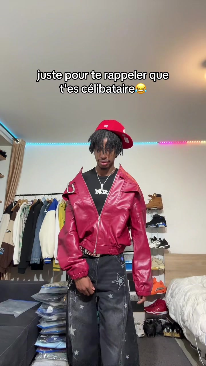TikTok post by @haidara.sidimohamed for Aelfric Eden. Caption reads: Outfit from @aelfriceden_official profitez de....
