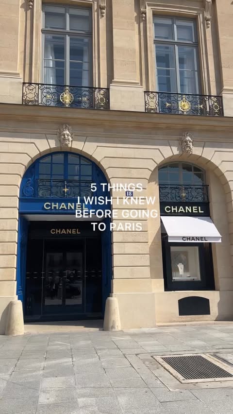 Instagram post by @dom.overseas for Luxury Escapes. Caption reads: Ad | 5 things I wish I knew before going to Paris....