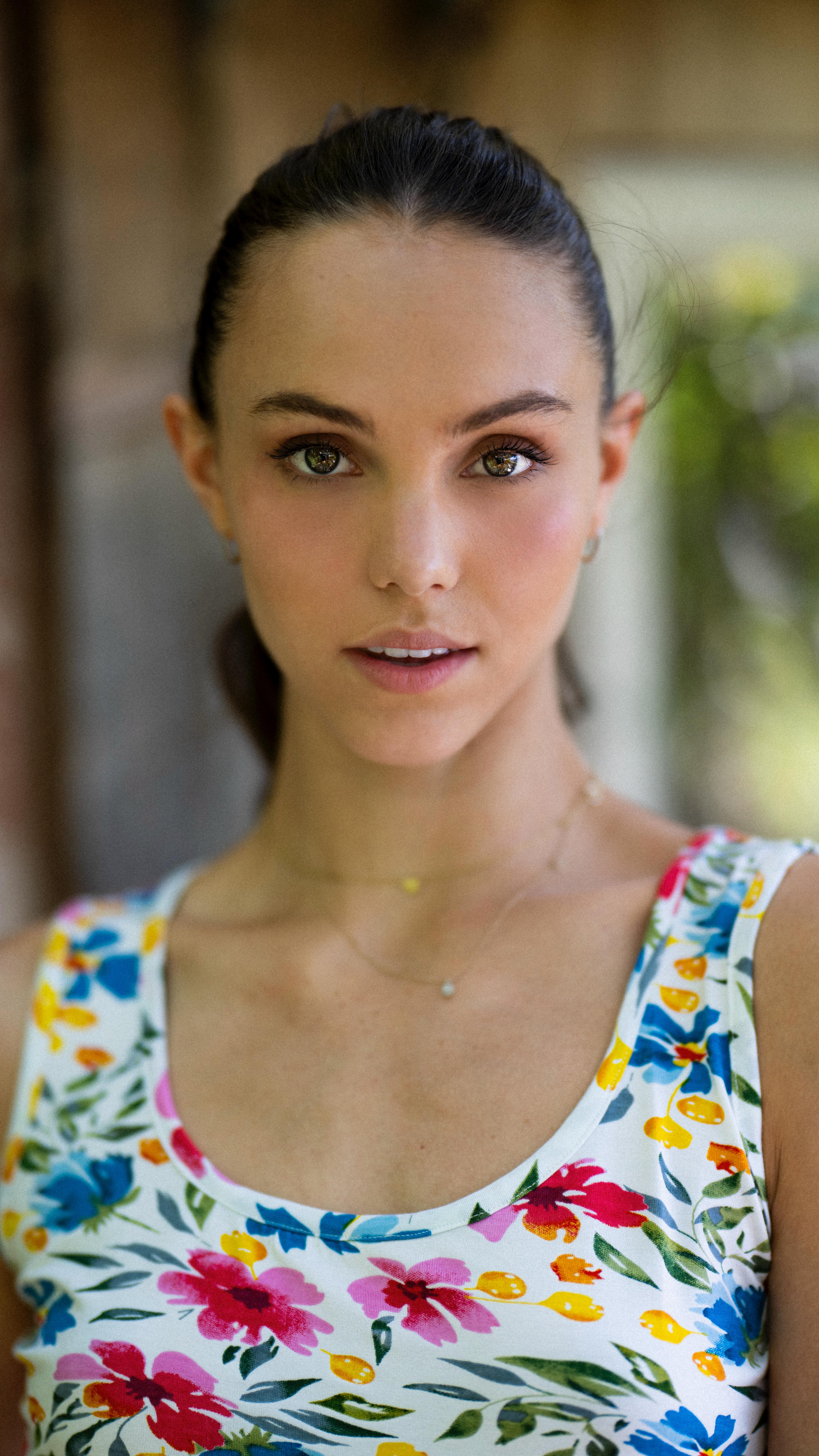 Instagram post by @littleshao for Nikon Europe. Caption reads: Portrait of @aalexacase
With the #nikkorz85mmf12s....