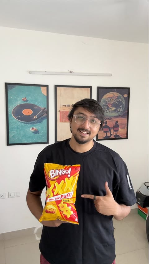 Instagram post by @or.junn for Bingo! Snacks. Caption reads: [...] you HOOKED! 🔥💯 #BingoXXX #Bingo....