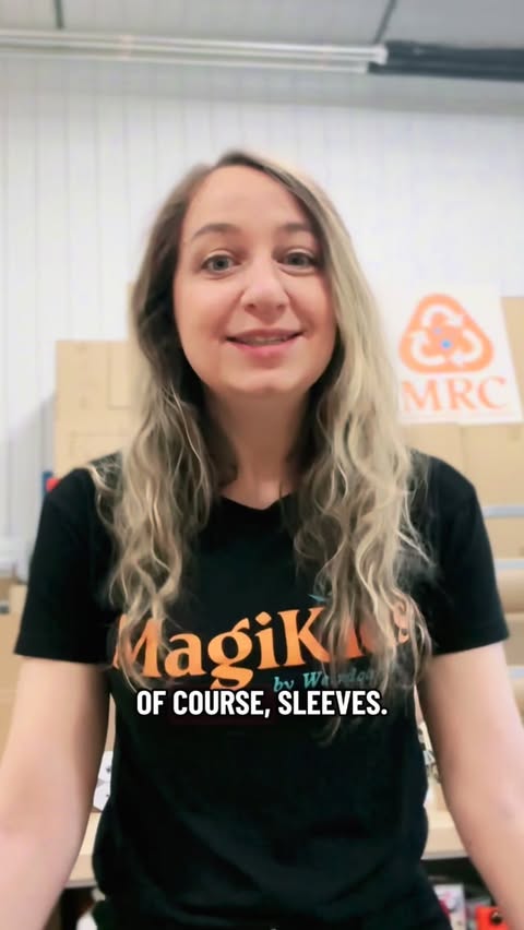 Instagram post by @giraffanat for Dragon Shield. Caption reads: Join MagiKids for Giving Tuesday by grabbing a box....