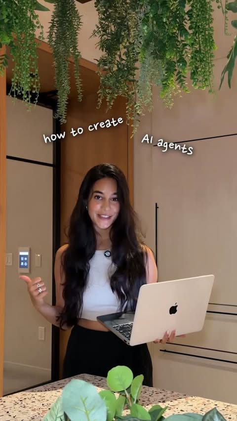 Instagram post by @maitrimangal for Notion. Caption reads: [...] That’s why I built custom agents in....