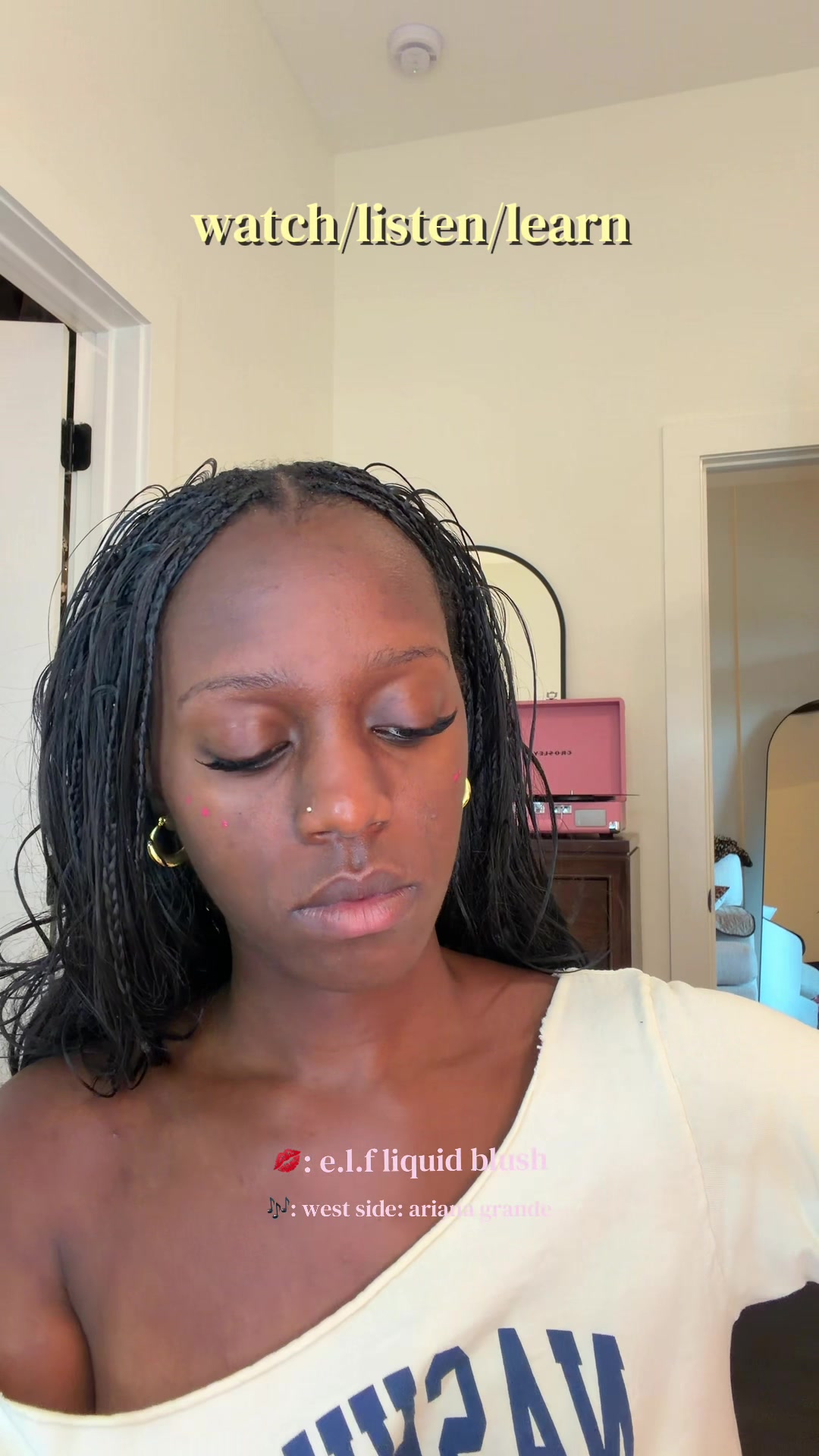 TikTok post by @jam.jessa for NYX Professional Makeup HR. Caption reads: not pictured —> a bomb lip combo: @M·A·C Cosmetics....