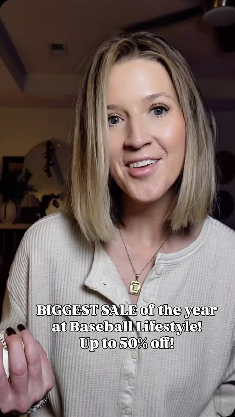 Instagram post by @twoandthetwins for Baseball Lifestyle 101. Caption reads: The biggest sale of the year at....