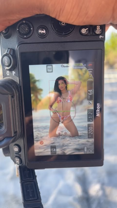 Instagram post by @tmidd_ for Godox. Caption reads: @godox_global AD300 Pro competing with the sun....