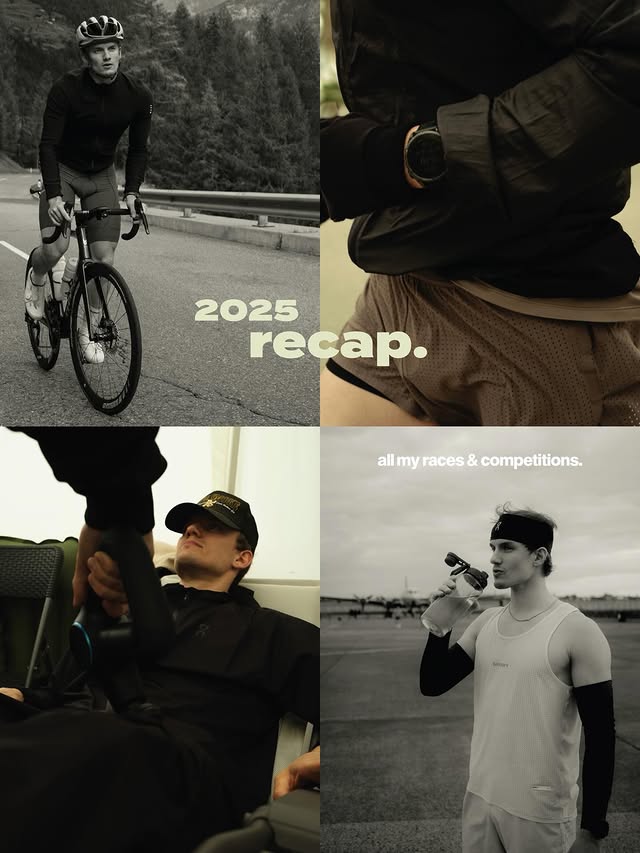 Instagram post by @nicorauchenwald for Garmin. Caption reads: werbung | what a crazy year. Decided to tackle a....