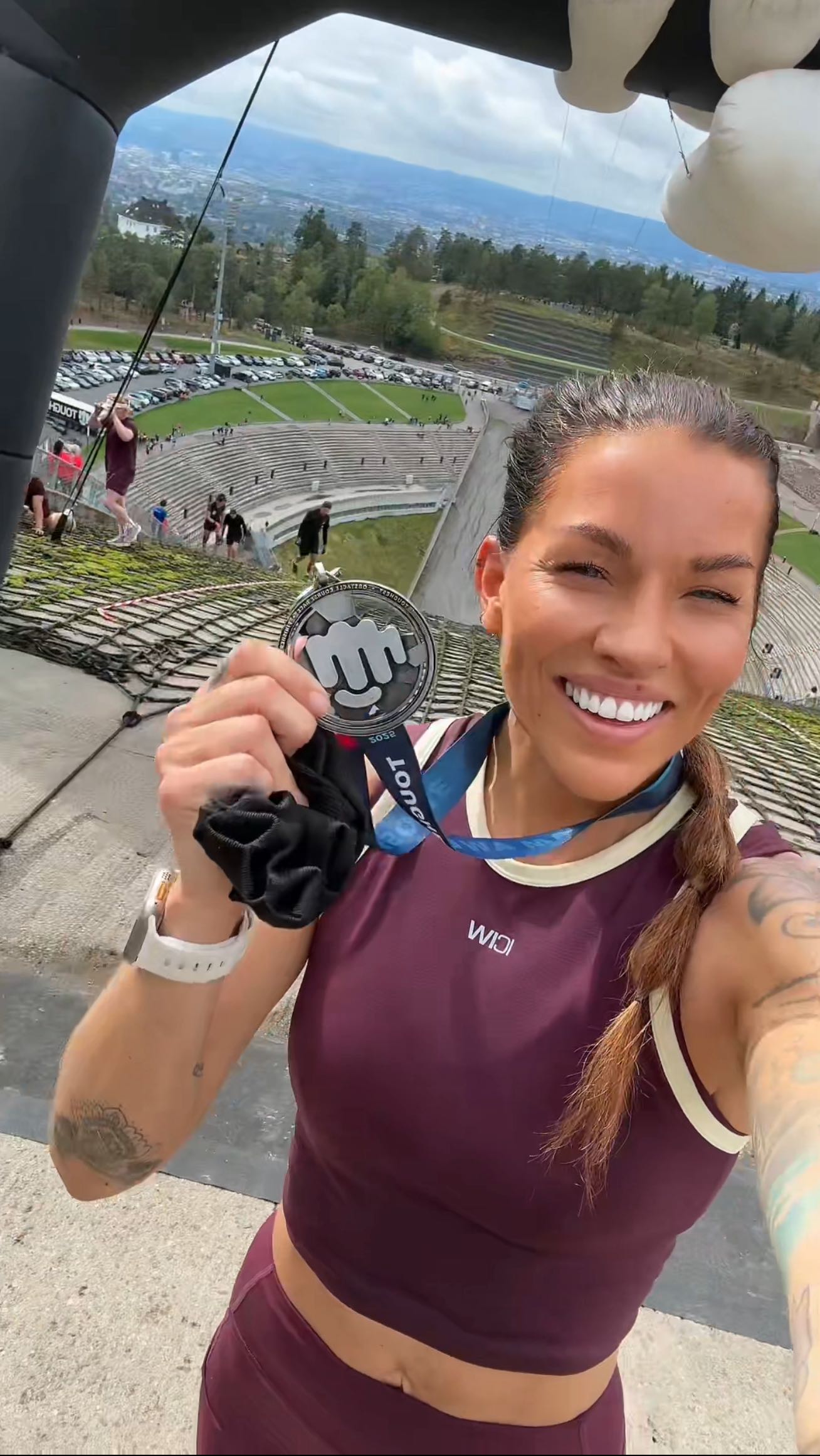 Instagram post by @emilvalhalla for Icaniwill. Caption reads: 𝐓𝐎𝐔𝐆𝐇𝐄𝐒𝐓 𝟐𝟎𝟐𝟓
Team @icaniwill 🤩....