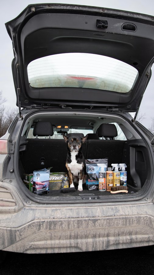 Instagram post by @adventuringwithmutts for Chemical Guys. Caption reads: [...] to hit soon?! #ad We are now with....