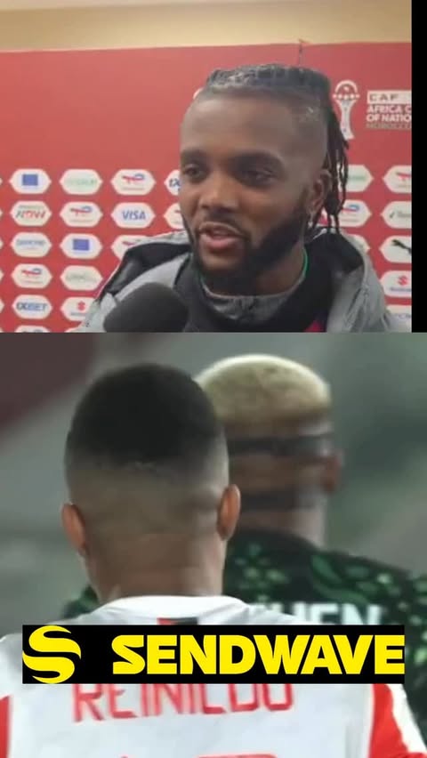 Instagram post by @ojb.sport for Sendwave. Caption reads: “All I can is that It’s a football thing, everyone....