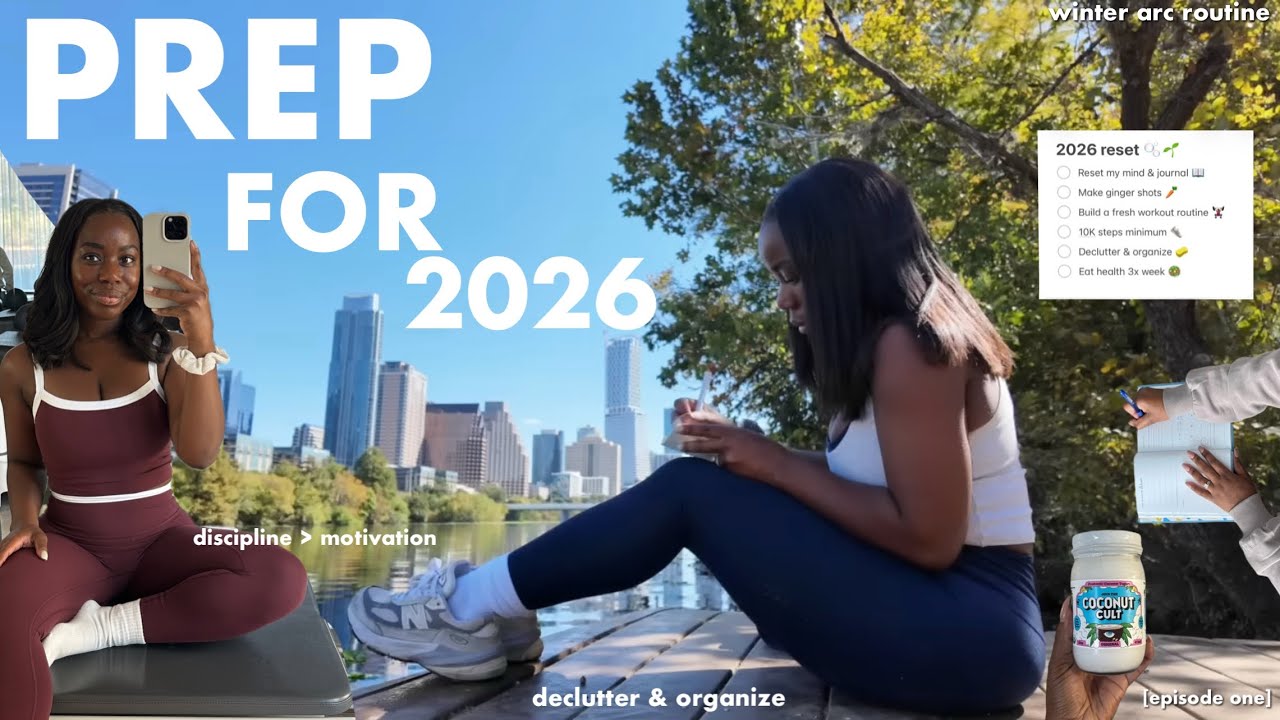 YouTube post by @janet.ndomahina for ClassPass. Caption reads: PREP FOR 2026 | becoming the best version of....