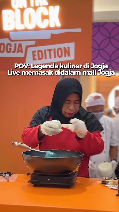 Instagram post by @kulineryogya for Indomie Seleraku. Caption reads: NYEMEK ON THE BLOCK JOGJA EDITIION Kapan lagi bisa....