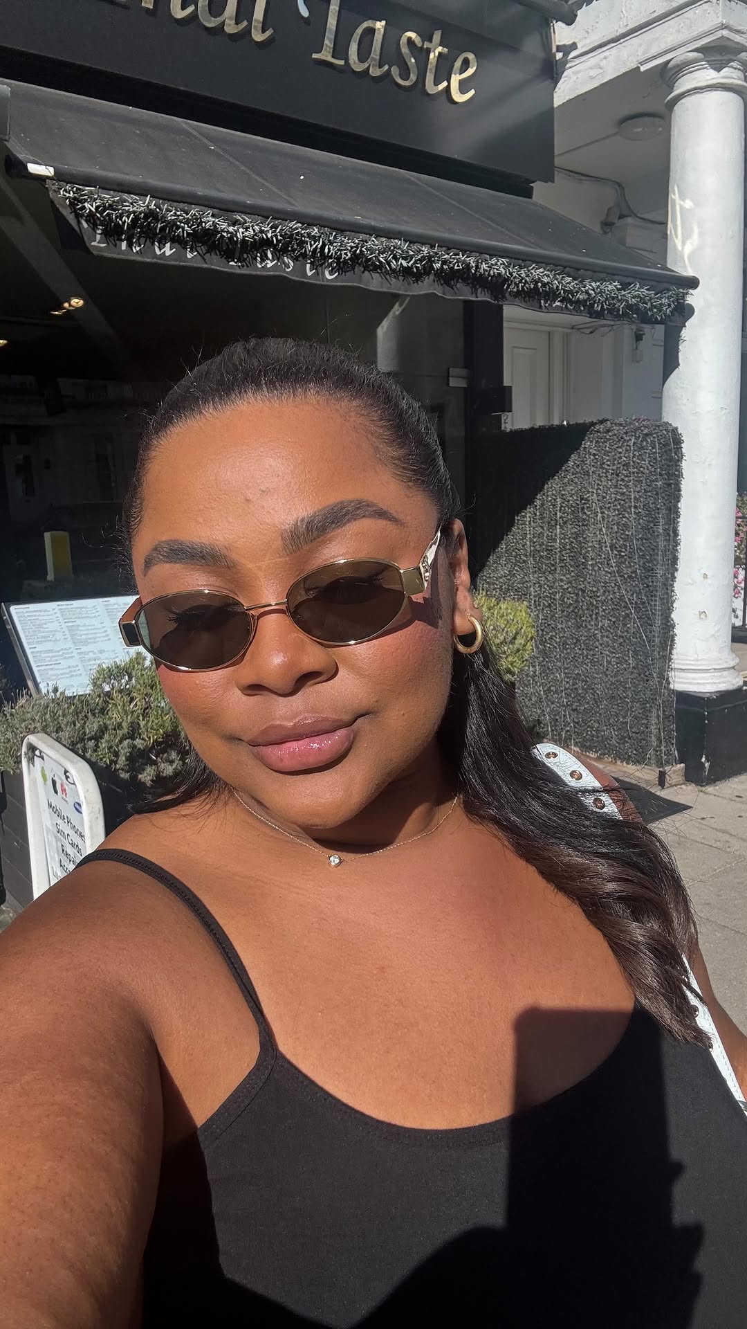 Instagram post by @mayadannie for California Naturals. Caption reads: Say hello to @californianaturals now available at....