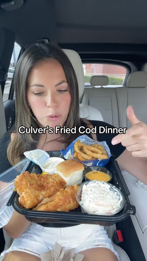Instagram post by @eatdrinkandbemandy for Culver’s. Caption reads: Will never get tired of it @culvers....