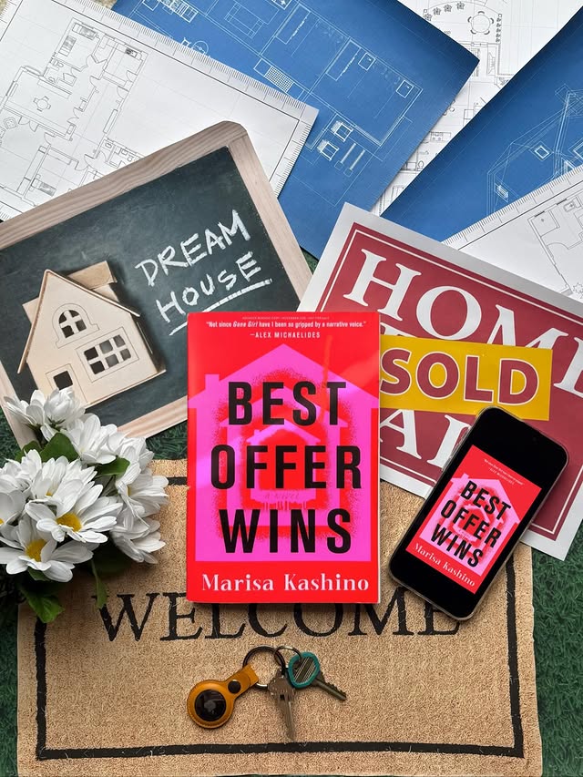 Instagram post by @aneedleinmybookstack for Celadon Books. Caption reads: New Book Review Tuesday 

🔑𝗕𝗲𝘀𝘁 𝗢𝗳𝗳𝗲𝗿....