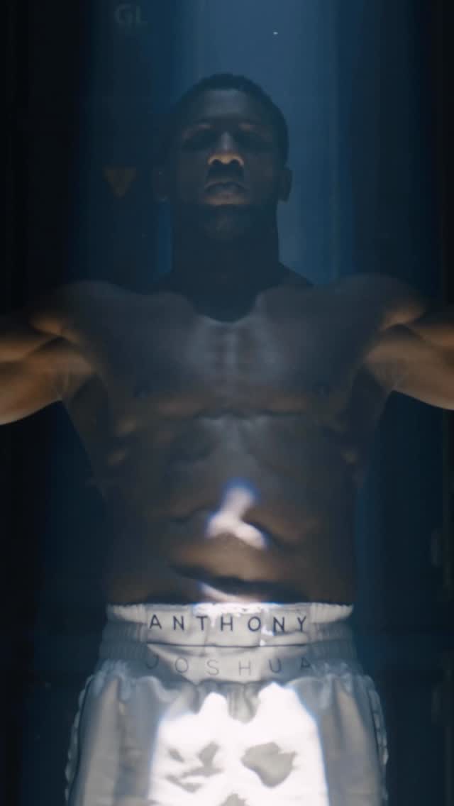 Instagram post by @anthonyjoshua for Gisada. Caption reads: Power of aroma 💫 Titanium by @gisadaofficial #AD.