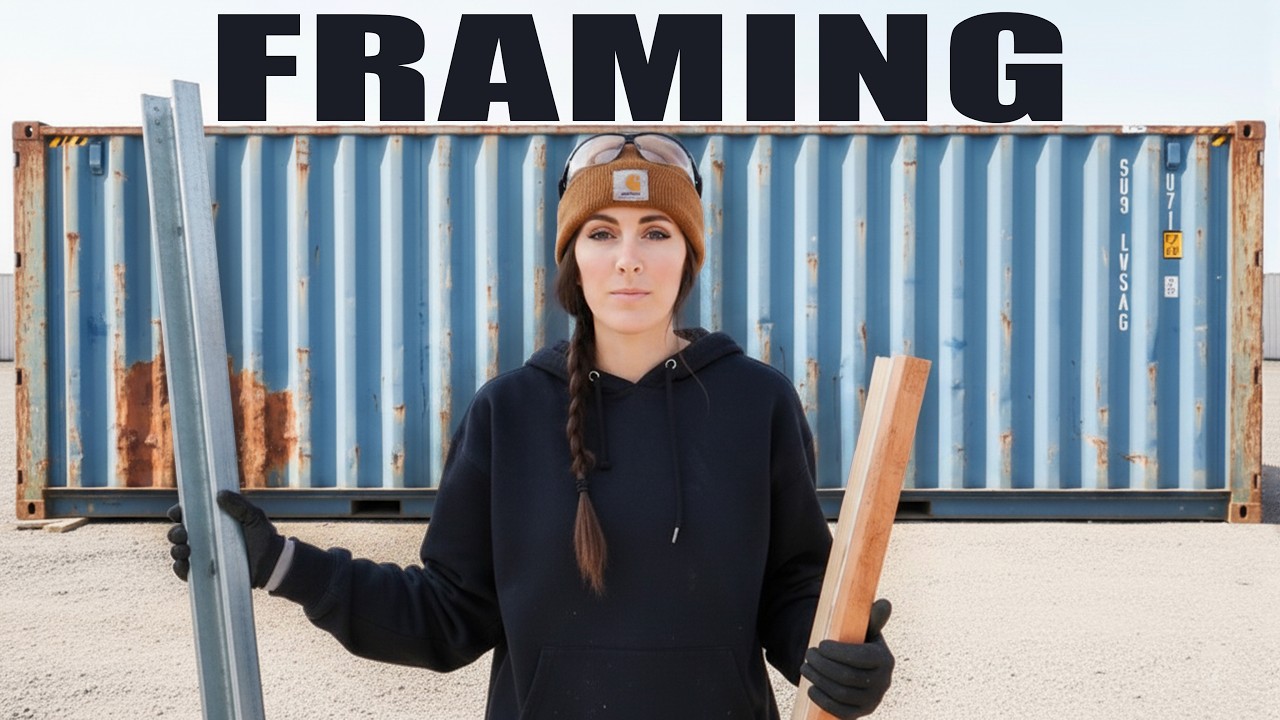 YouTube post by @PacificPinesRanch for Glacierfresh. Caption reads: Can we combine WOOD & STEEL FRAMING for our....