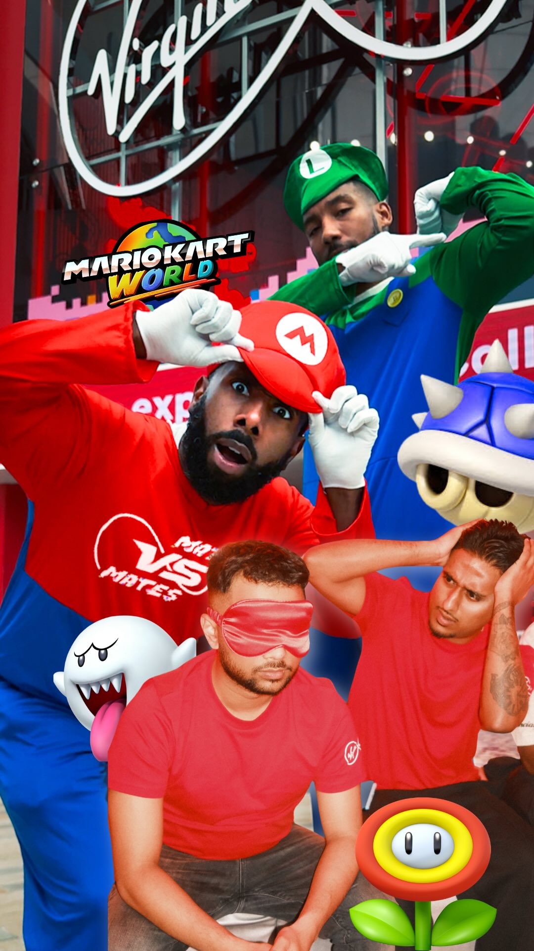 Instagram post by @savagedan10 for Virgin Media Ireland. Caption reads: We’re back with another episode of Mates Vs Mates:....