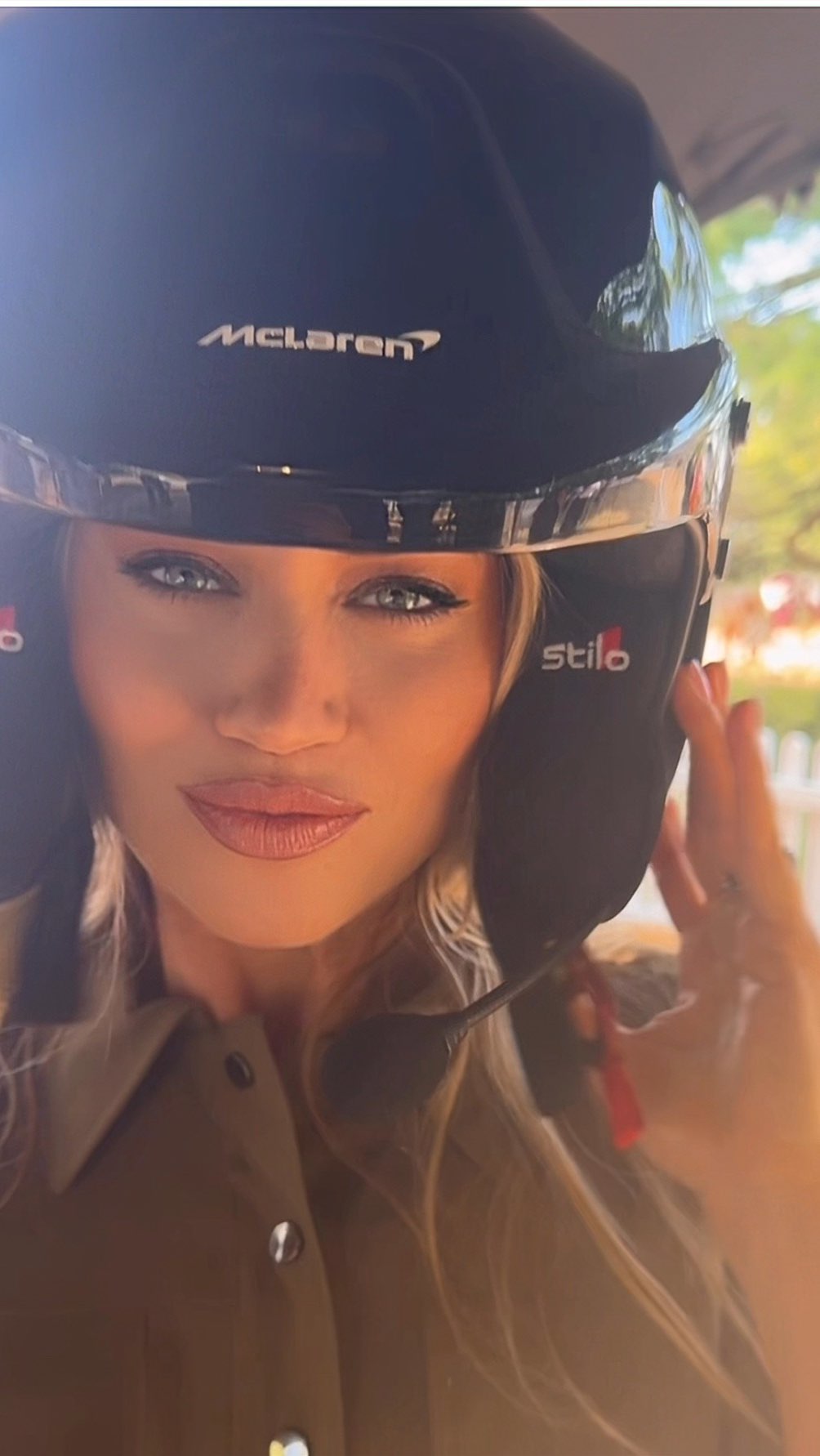 Instagram post by @kimberlywyatt for Mclaren. Caption reads: Still can’t believe this happened 🤯
Had the best....