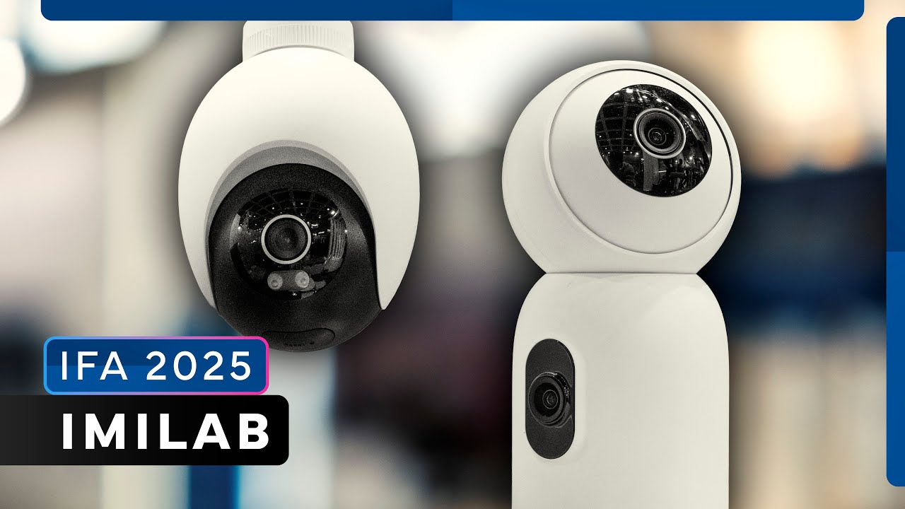 YouTube post by @FenchelJanisch2 for Flickr. Caption reads: IMILAB showcasing their latest indoor and outdoor....