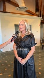 Instagram post by @mj_day for Adweek. Caption reads: @si_swimsuit has captivated audiences for nearly....