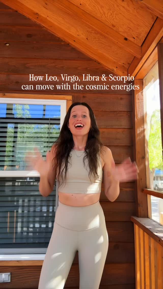 Instagram post by @haleycometastrology for TAVI. Caption reads: [...] to move through it, brought to you by....