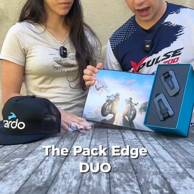 Instagram post by @monorider1 for Cardo Systems. Caption reads: [...] we have incredible news: we joined....