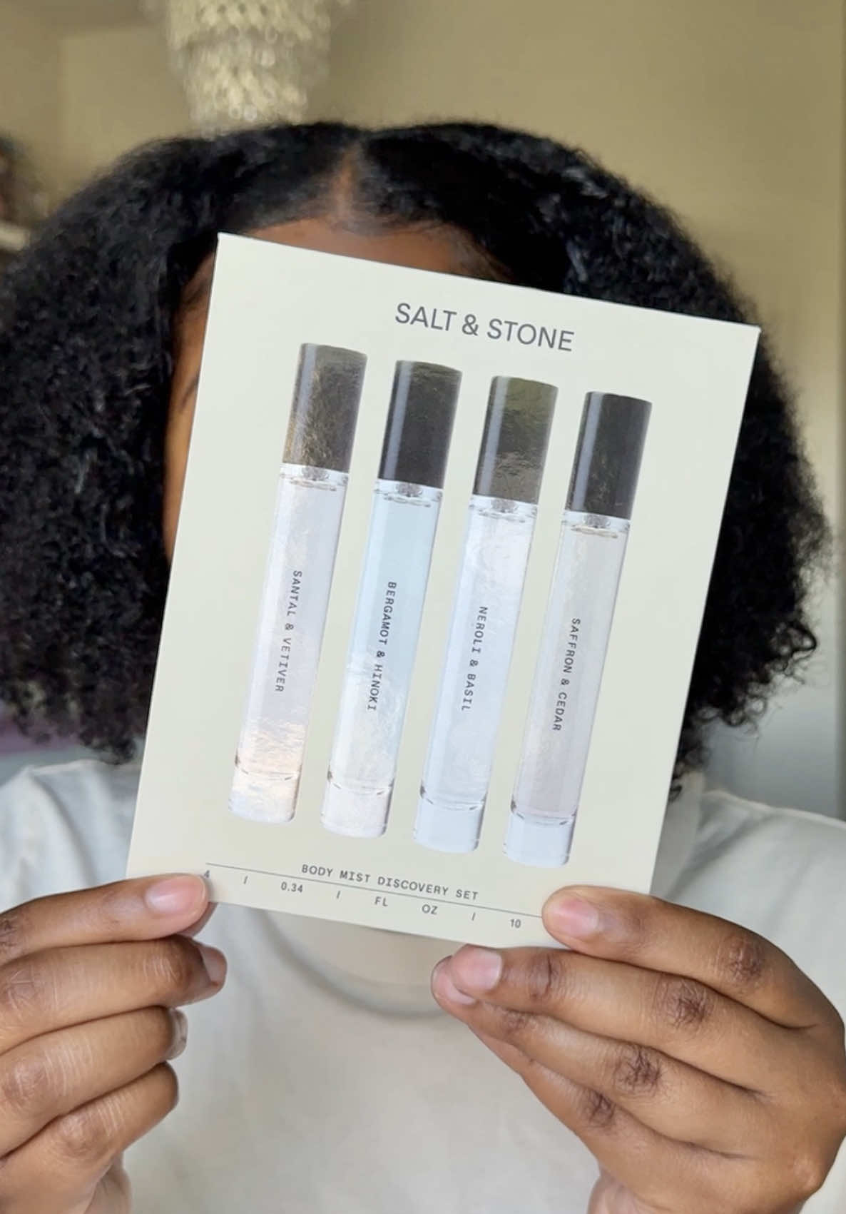 TikTok post by @aqua4me for SALT & STONE. Caption reads: @SALT & STONE you have SPOILED us with [...].