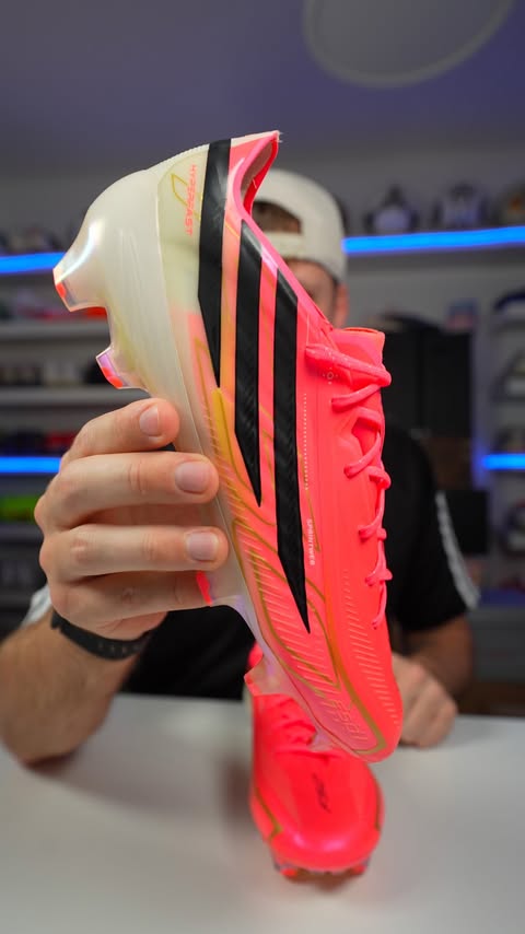 Instagram post by @realorfakeofficial for Sports Direct. Caption reads: [...] F50 Road to Glory has arrived at....