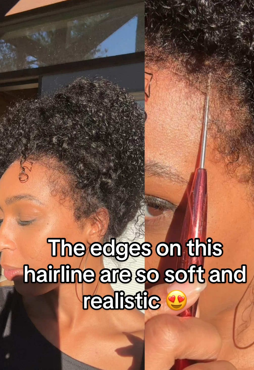 TikTok post by @featuredbyjas for Ashimary Hair. Caption reads: Unit by @Ashimary Hair Beauty @Ashimarywig ☺️ #fyp....