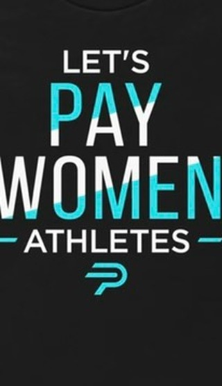 Instagram post by @kassidycook13 for Parity. Caption reads: Say it louder for the people in the back….. PAY.....