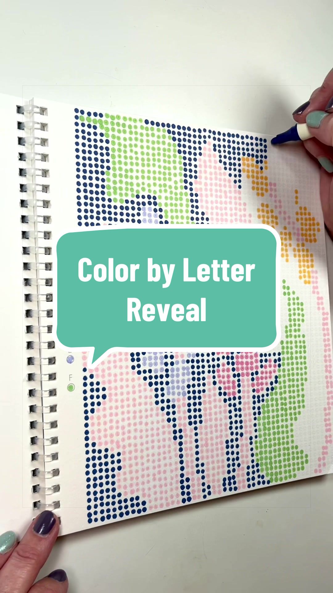 TikTok post by @letteringbykaren for Grabie. Caption reads: Replying to @nitznicole I was right! @Grabie....