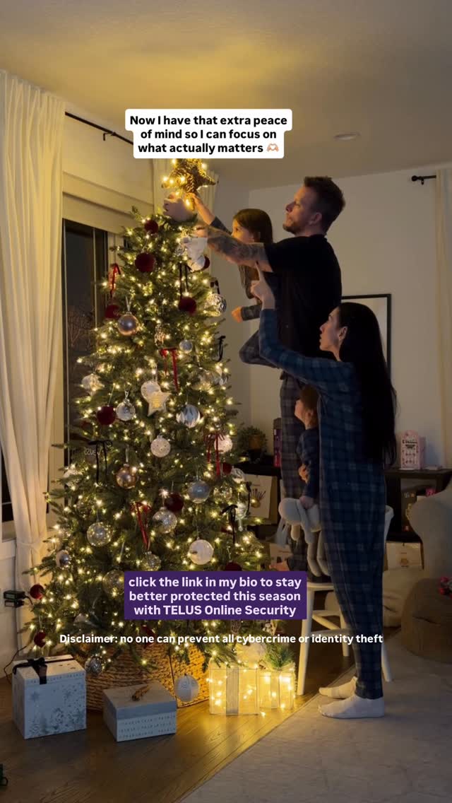 Instagram post by @ownitbabe for TELUS. Caption reads: [...] scams? Nope. That’s why I use @TELUS Online....