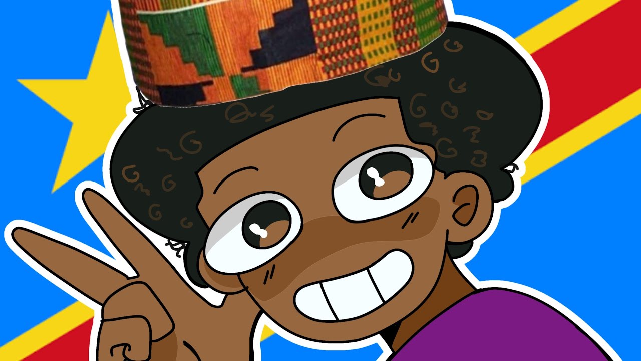 YouTube post by @LukisaArt for Private Internet Access VPN. Caption reads: Being Congolese.
