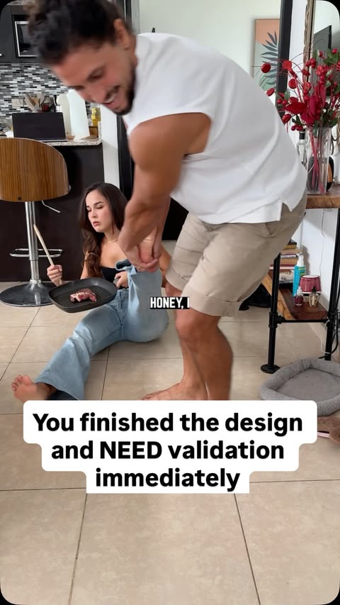 Instagram post by @nomadatoast for Wix. Caption reads: [...] with prompts like a real designer. @wix It's....