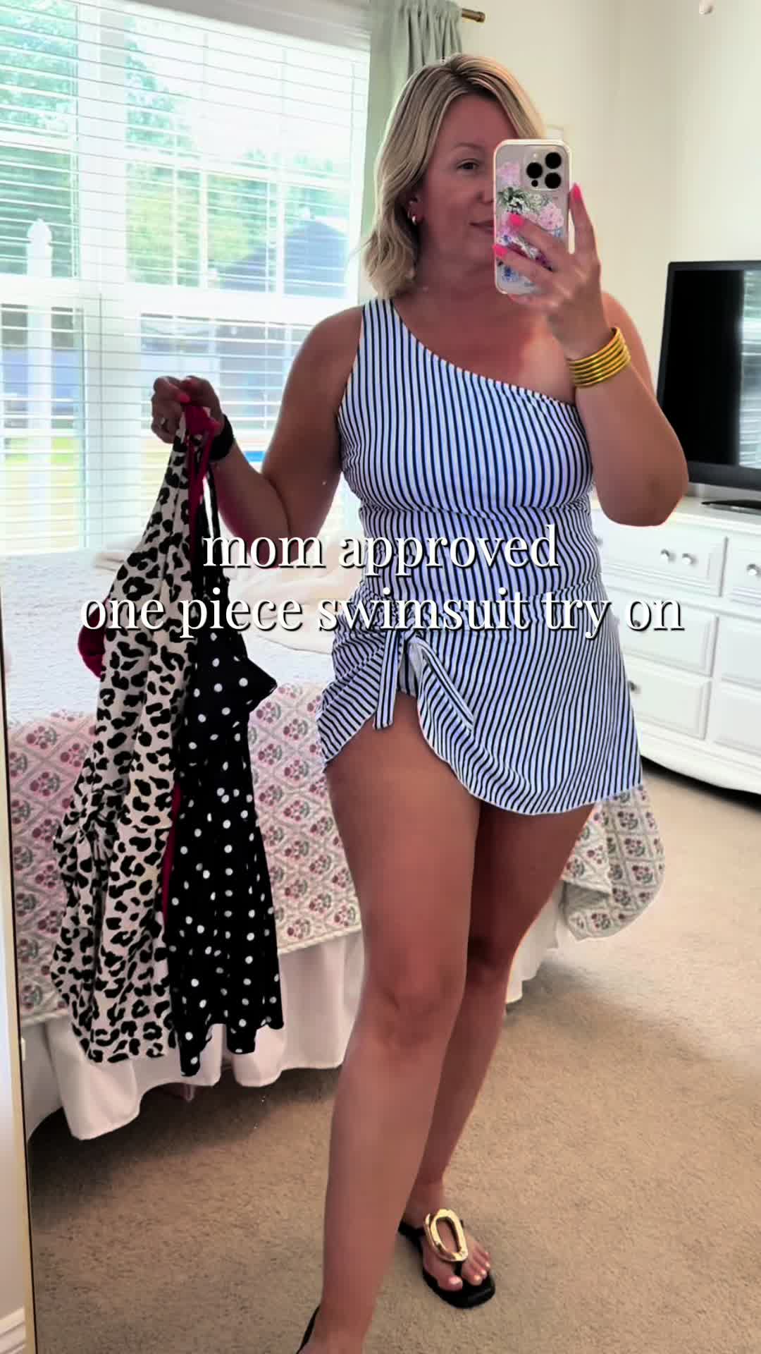 TikTok post by @jamiejrouse for Tempt Me Swimsuits. Caption reads: [...] for being covered but cute! @Tempt Me....