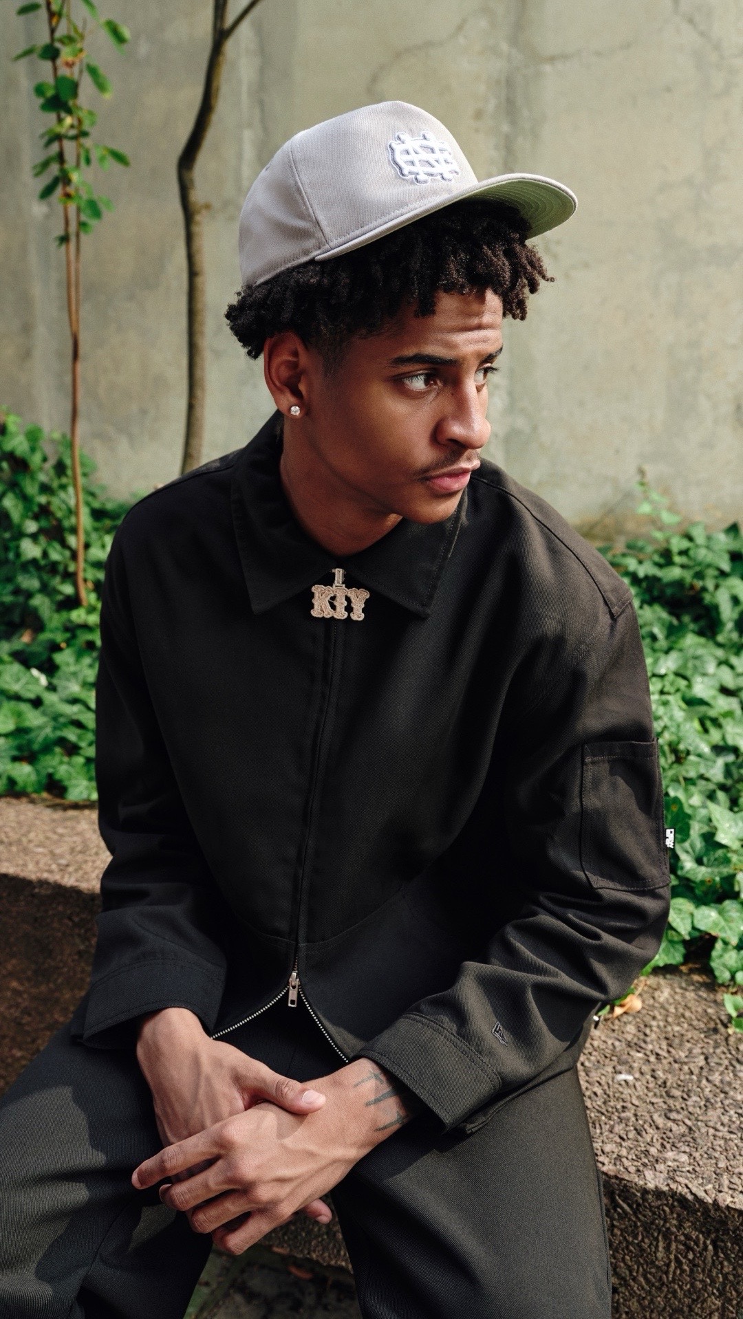 TikTok post by @kiyananthony for New Era Cap. Caption reads: Rocking with @neweracap for the season, shop at....