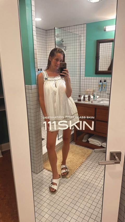 Instagram post by @carolinegilroy_ for Nordstrom Beauty. Caption reads: [...] isn’t guaranteed. Available at....