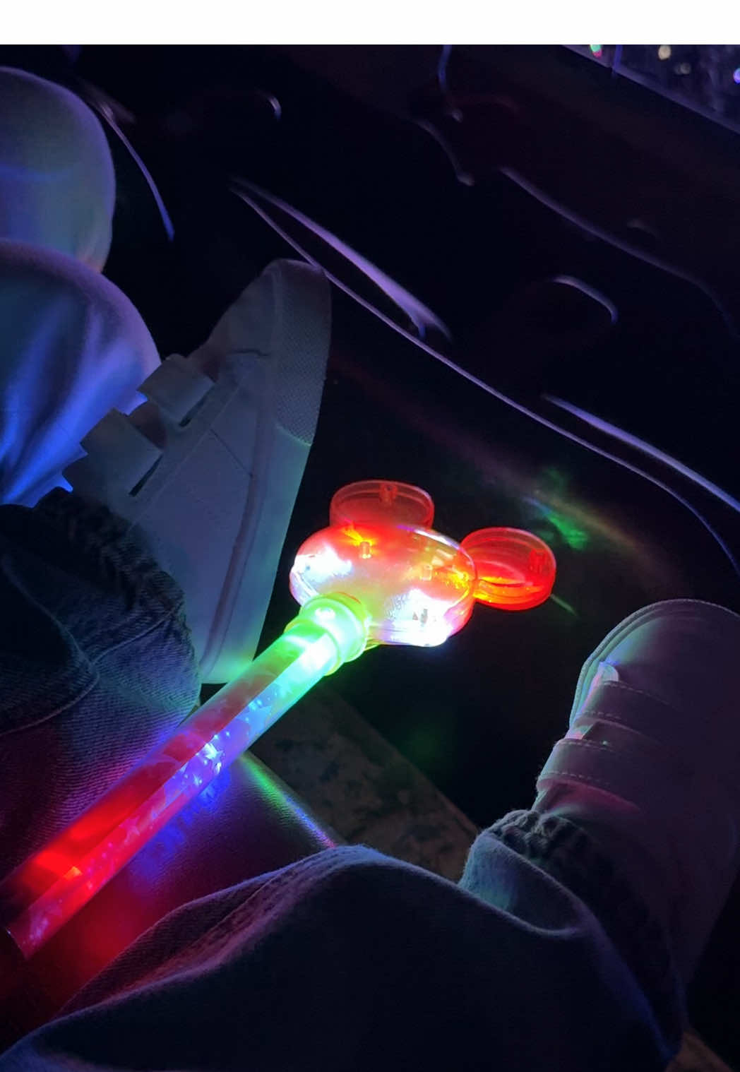 TikTok post by @dzaslavsky for Disney On Ice. Caption reads: Liam’s first @Disney On Ice experience and he....